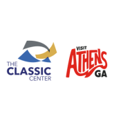 
 Classic Center & Visit Athens Combo logo