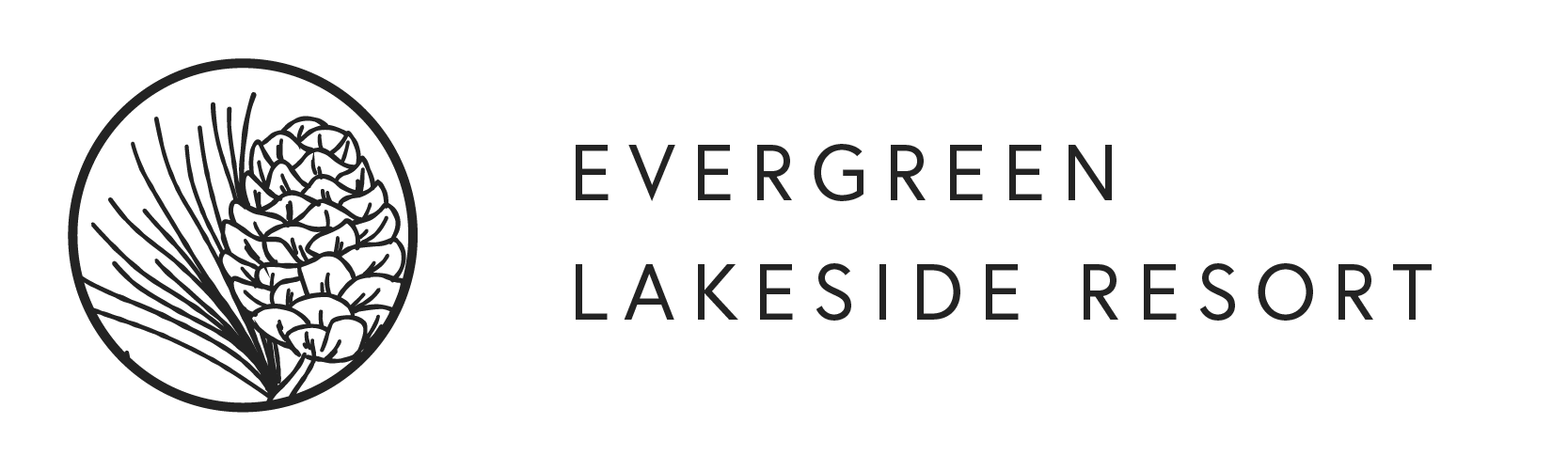 Evergreen Lakeside resort logo